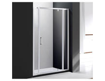 Душевая дверь Cezares Molveno BA12 100+50 C Cr IV прозрачное стекло, профиль хром