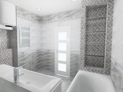 Плитка-мозаика для ванной