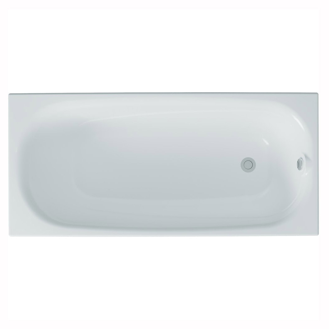 Акриловая ванна 1ACReal Europe 160 на каркасе, цвет белый Щ0000043363+Щ0000041797 - фото 1
