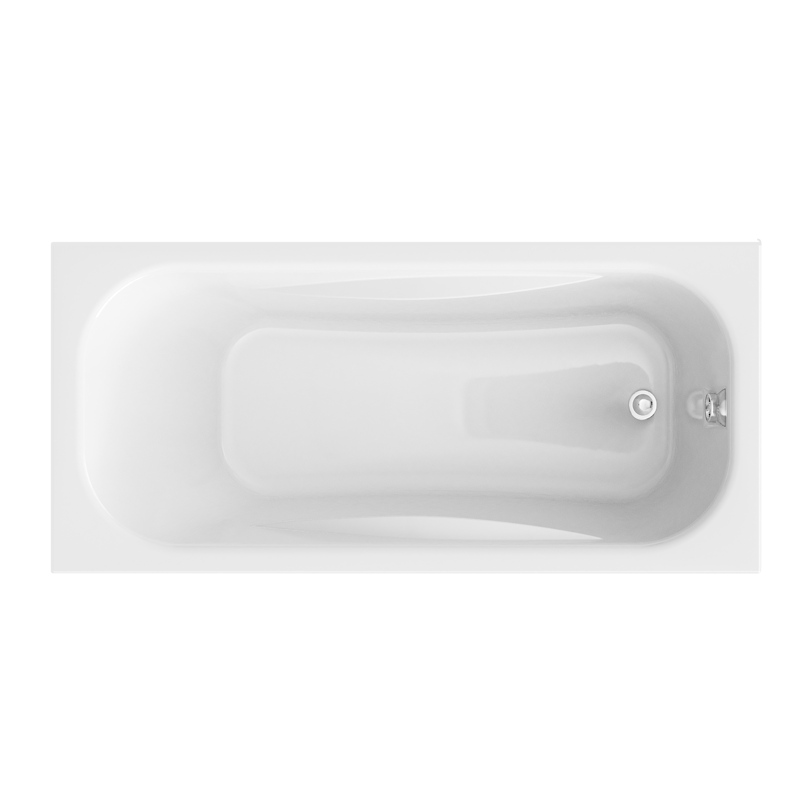 Акриловая ванна 1Marka Classic 150х70 без гидромассажа, цвет белый 01кл1570 А - фото 1