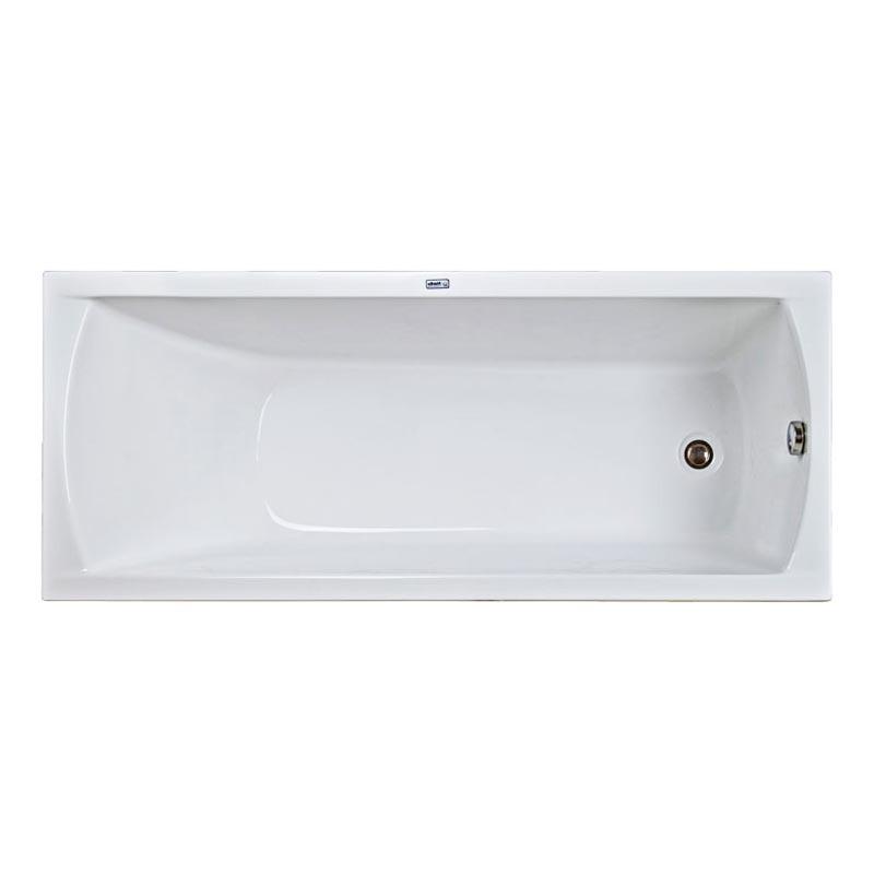 Акриловая ванна Marka One Modern 165х70 без гидромассажа, цвет белый 01мод16570 - фото 1