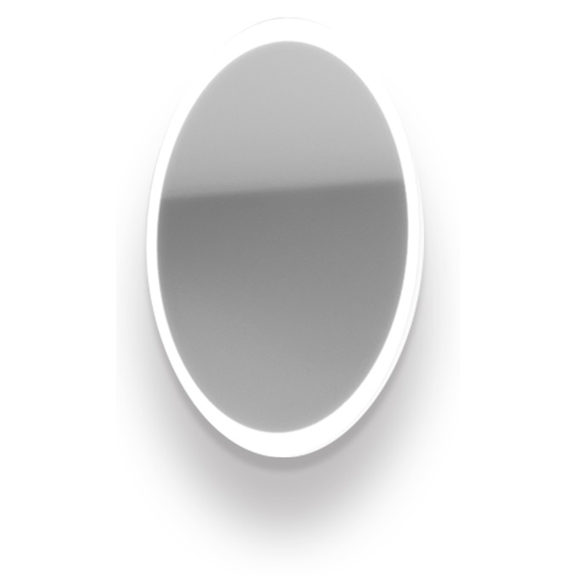 Зеркало Marka One Art 65 Light, цвет белый У26290 - фото 1