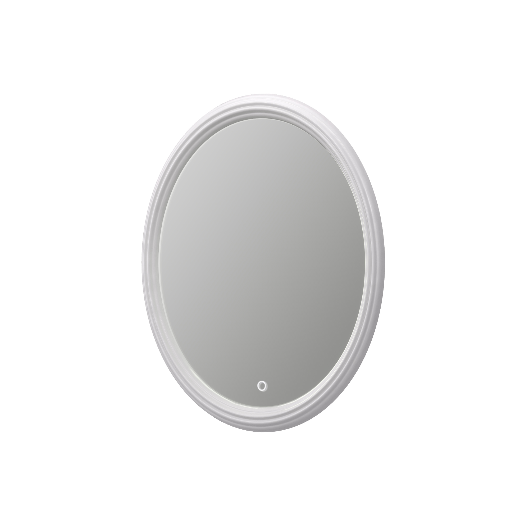 Зеркало Aima Pearl 70 с подогревом, цвет белый У51943 - фото 1