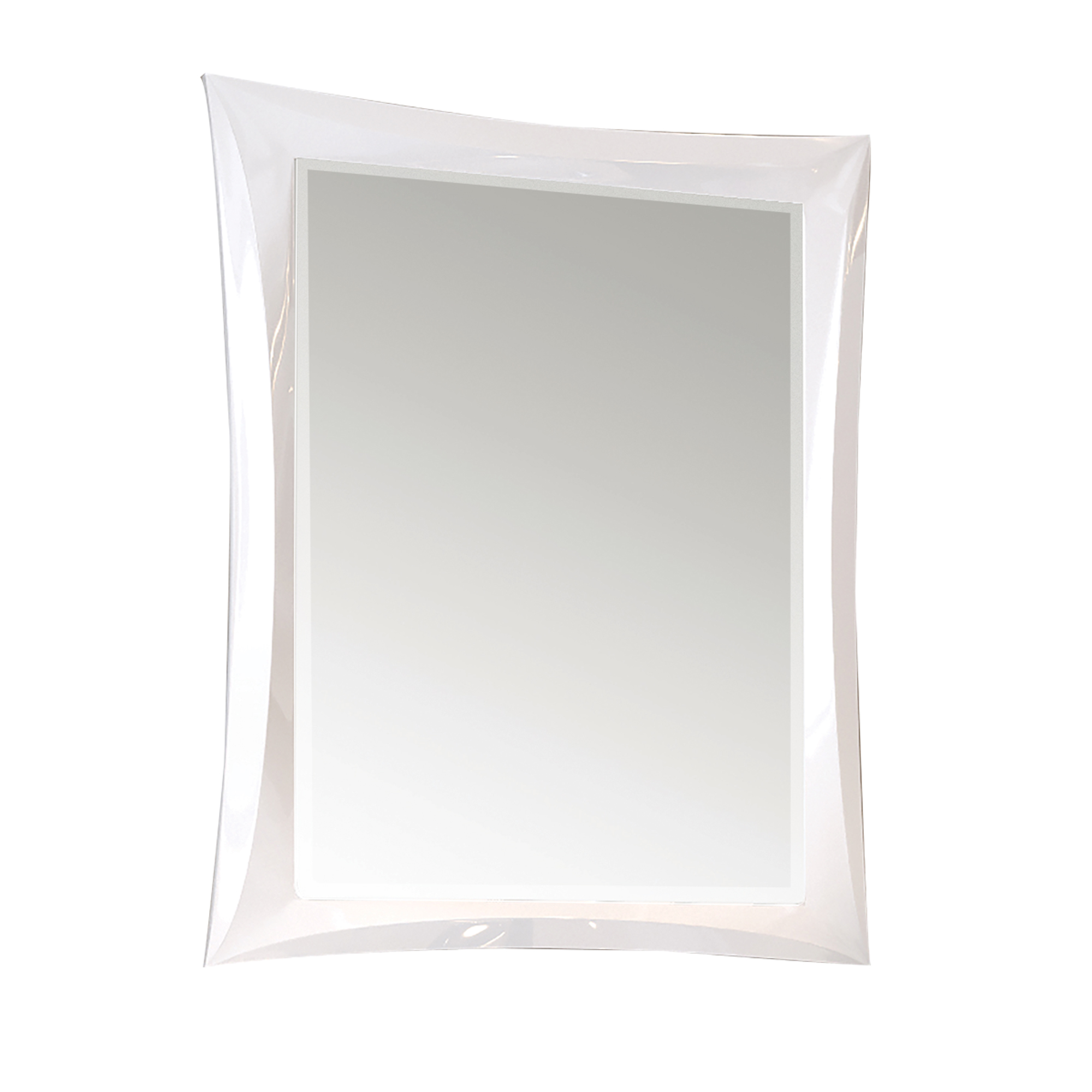 Зеркало Marka One Elegant 65 белое, цвет белый У72502 - фото 1
