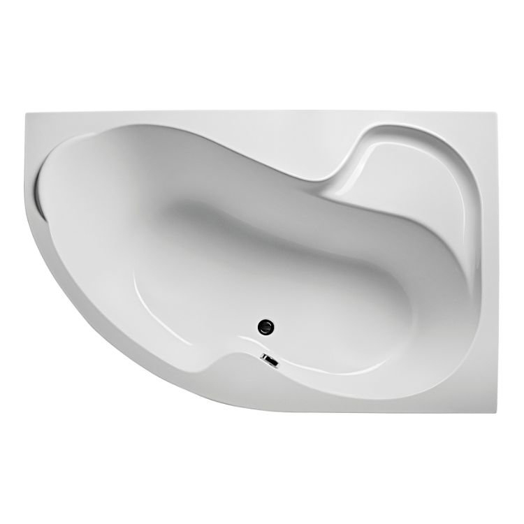 Акриловая ванна Marka One Aura 160х105 R без гидромассажа, цвет белый 01ау1610п - фото 1