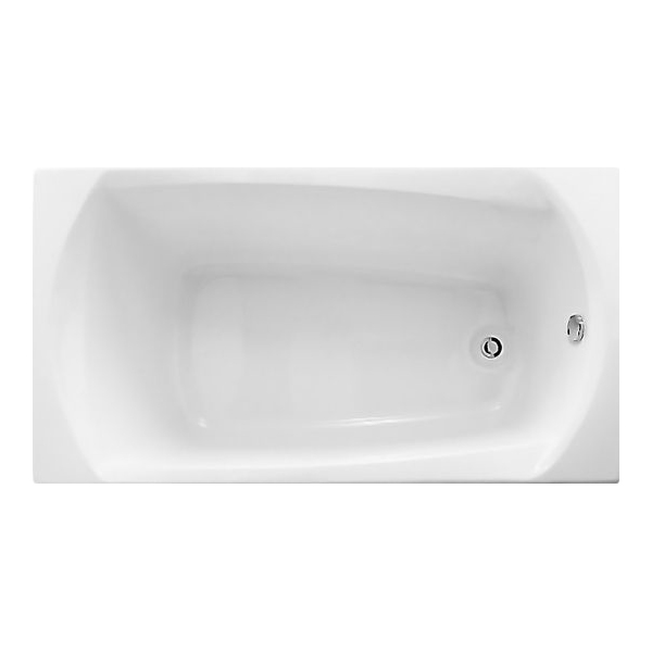 Акриловая ванна 1Marka Elegance 130х70 без гидромассажа, цвет белый 01эл1370 - фото 1