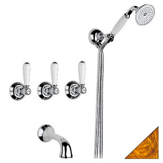 

Смеситель Nicolazzi Classica 1403GB78 для ванны, Золото