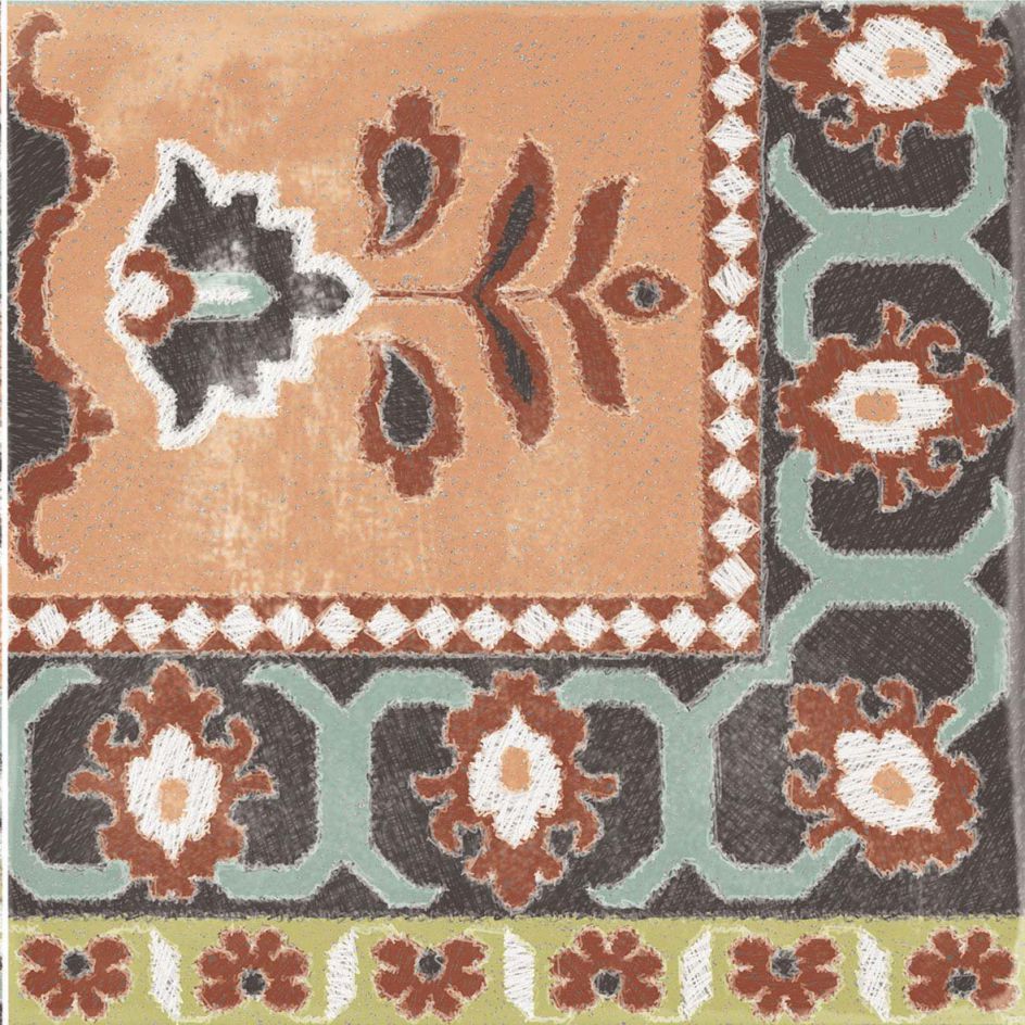 Керамогранит ABK Play Carpet Mix Multicolor 20x20