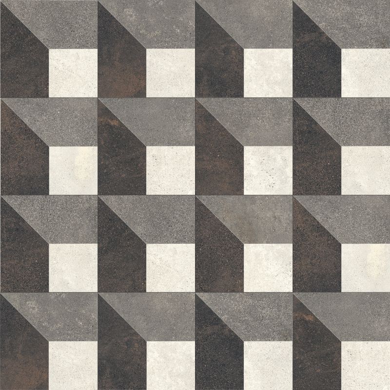 

Керамогранит ABK Play Concrete Design C 20x20, Серый;коричневый