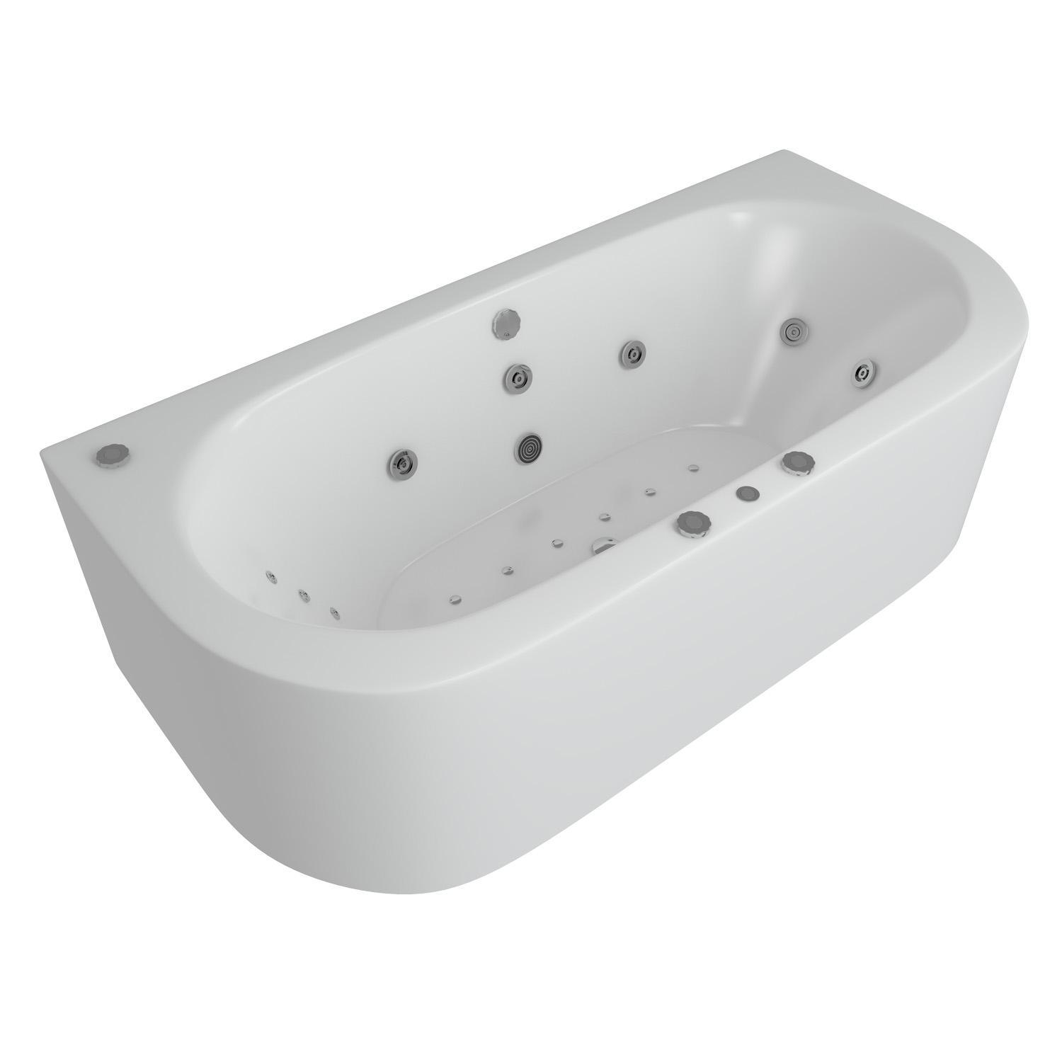 Акриловая ванна Акватек Морфей 190х90 без гидромассажа, цвет белый MOR190-0000061 - фото 1