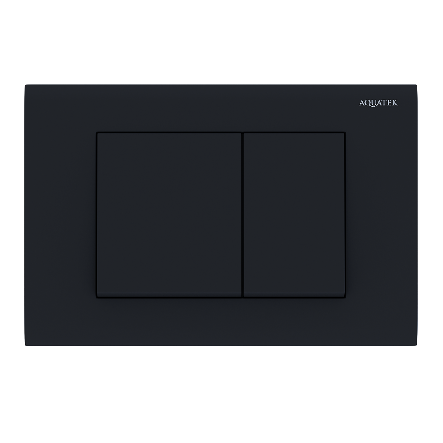 Кнопка для инсталляции Акватек KDI-0000012 матовый черный