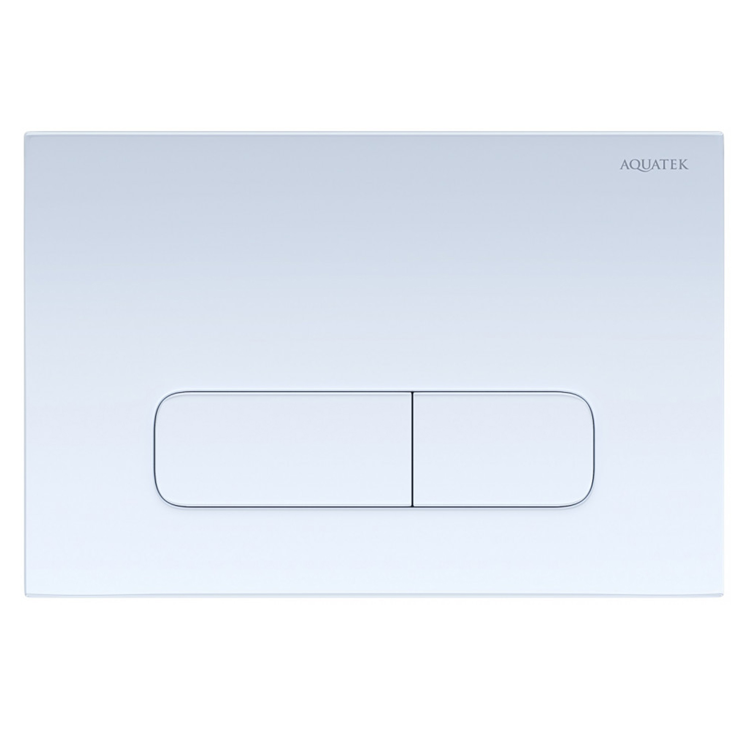 Кнопка для инсталляции Акватек KDI-0000013, цвет белый - фото 1