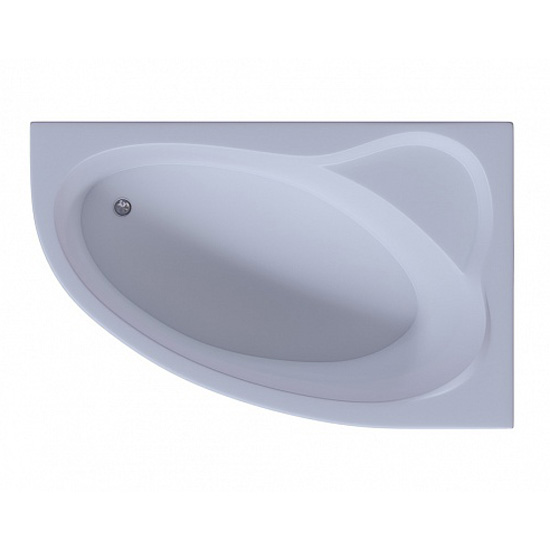 Акриловая ванна Акватек Фиджи 170х110 правая без гидромассажа, цвет белый FID170-0000002 - фото 1