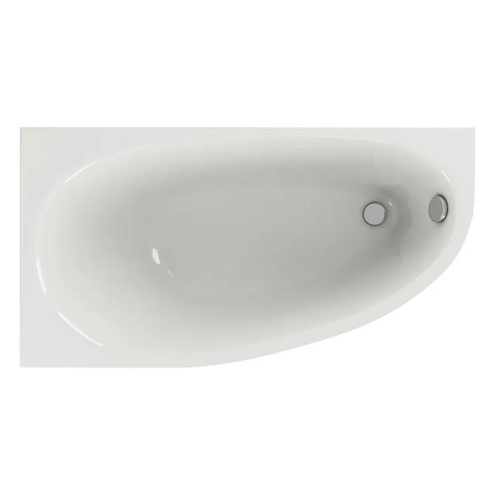 Ариловая ванна Акватек Дива 150x90 DIV150-0000001 левая, цвет белый - фото 1