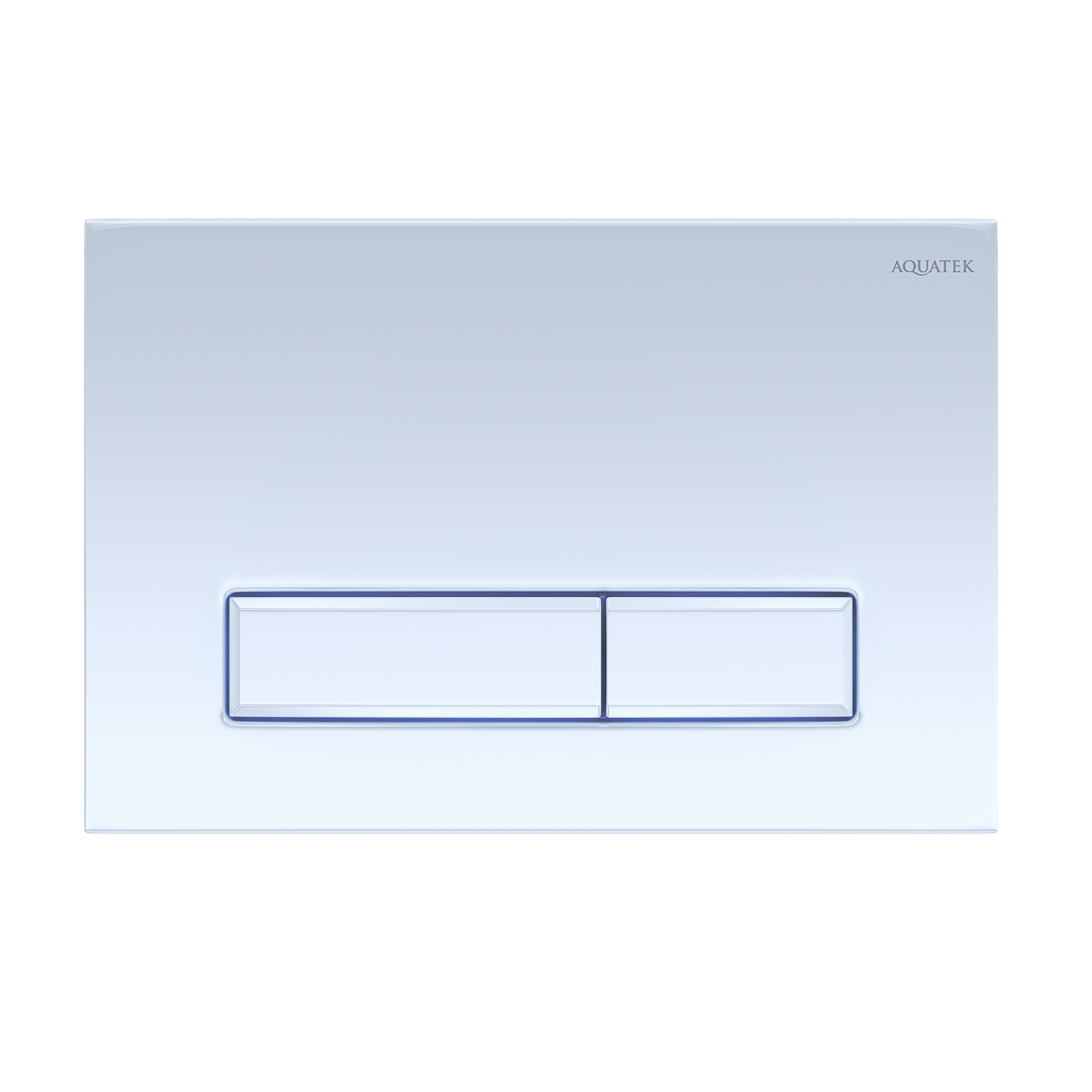 Кнопка для инсталляции Акватек KDI-0000021, цвет белый - фото 1