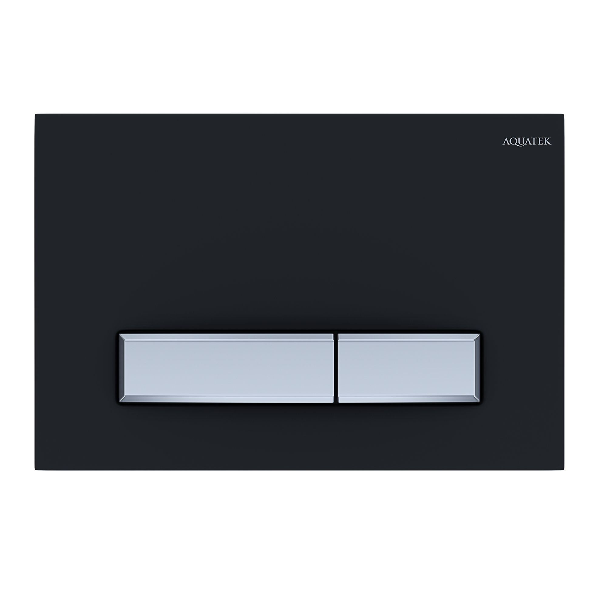 Кнопка для инсталляции Акватек KDI-0000026 черный матовый