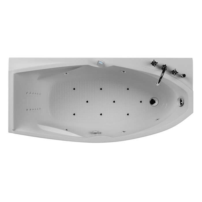 Акриловая ванна Акватика Аврора 175х80 Basic на каркасе