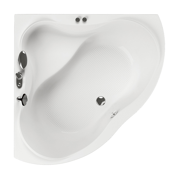 Акриловая ванна Акватика Кворум 143x143 - без гидромассажа, цвет белый ФР-00002319 - фото 1
