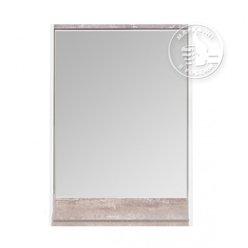 Зеркальный шкаф для ванной Акватон Капри 60 бетон пайн пенал для ванной grossman талис 303507 бетон пайн графит