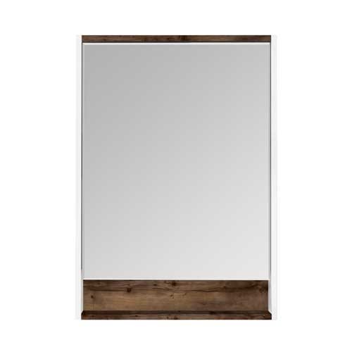 Зеркальный шкаф для ванной Акватон Капри 60 таксония тёмная