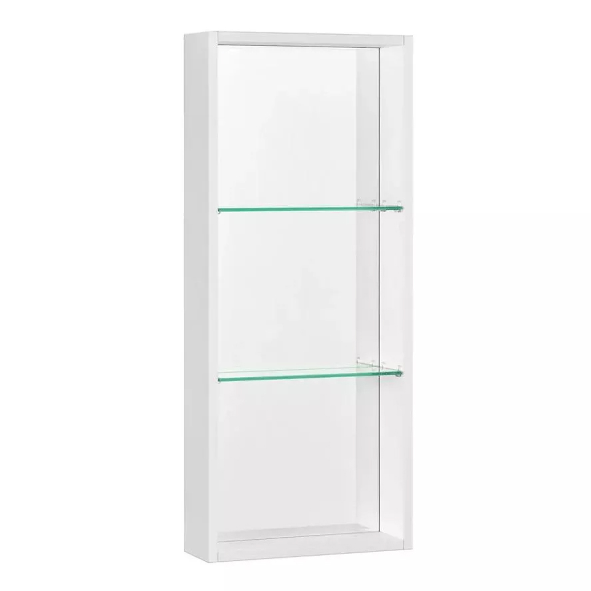 Боковой модуль зеркального шкафа Акватон Кантара, цвет белый 1A205802ANW70 - фото 1