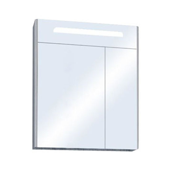 Зеркальный шкаф для ванной Акватон Сильва 60 дуб фьорд модуль для зеркала акватон мишель 23 дуб рустикальный фьорд