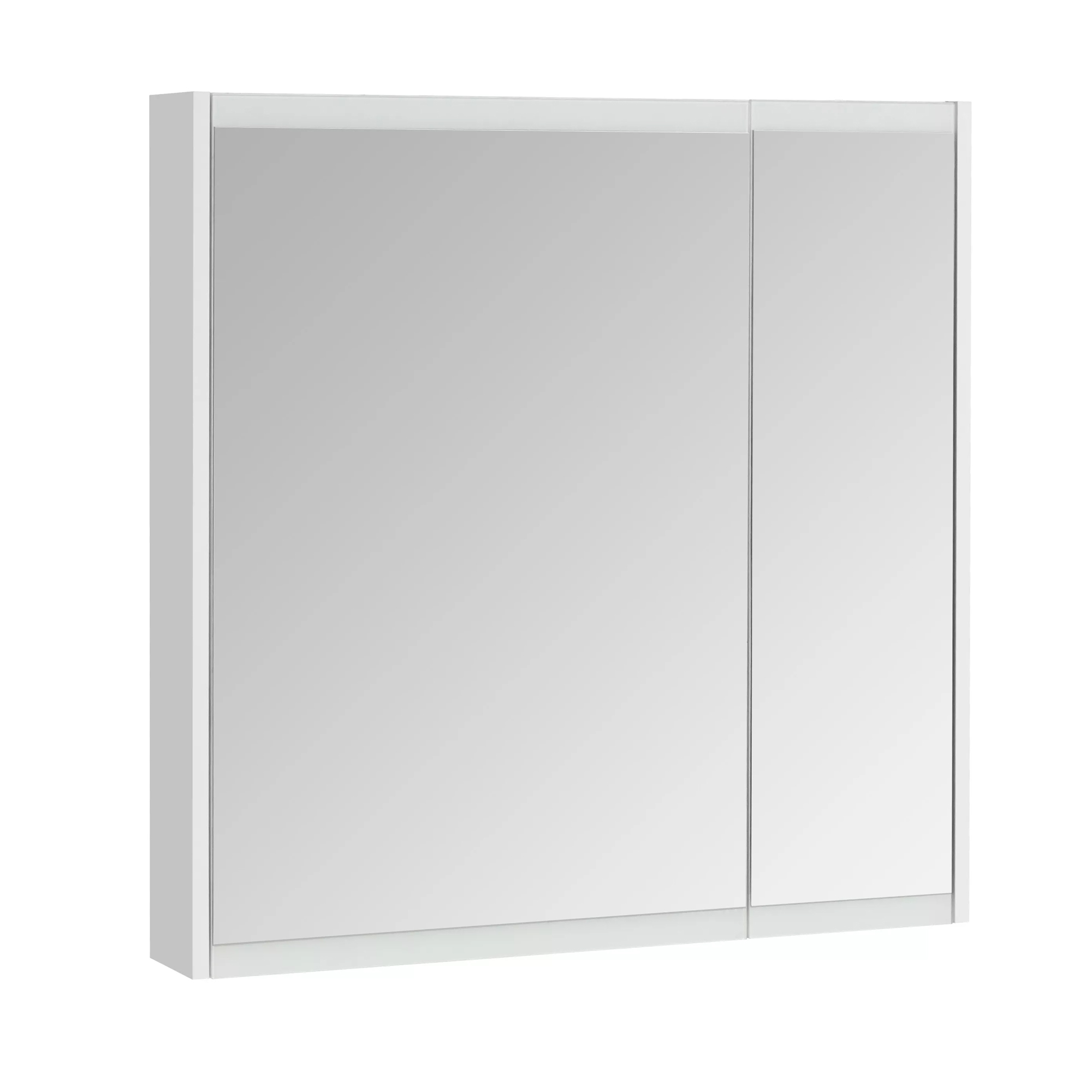 Зеркальный шкаф Акватон Нортон 80, цвет белый 1A249202NT010 - фото 1