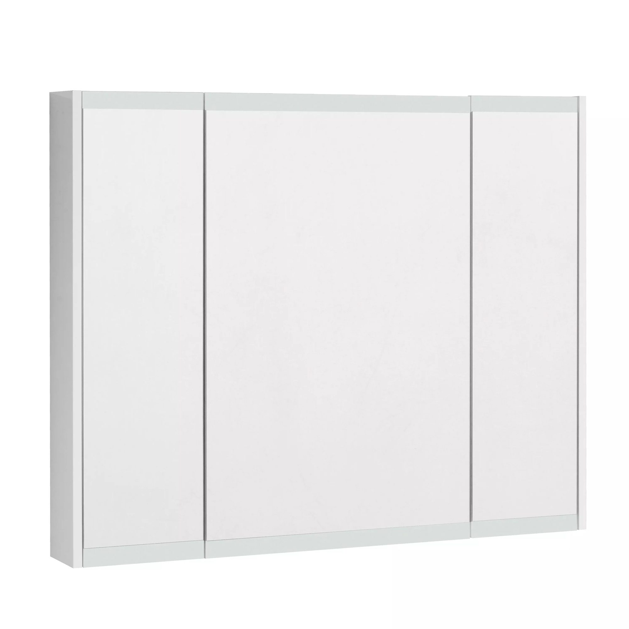 Зеркальный шкаф Акватон Нортон 100, цвет белый 1A249302NT010 - фото 1