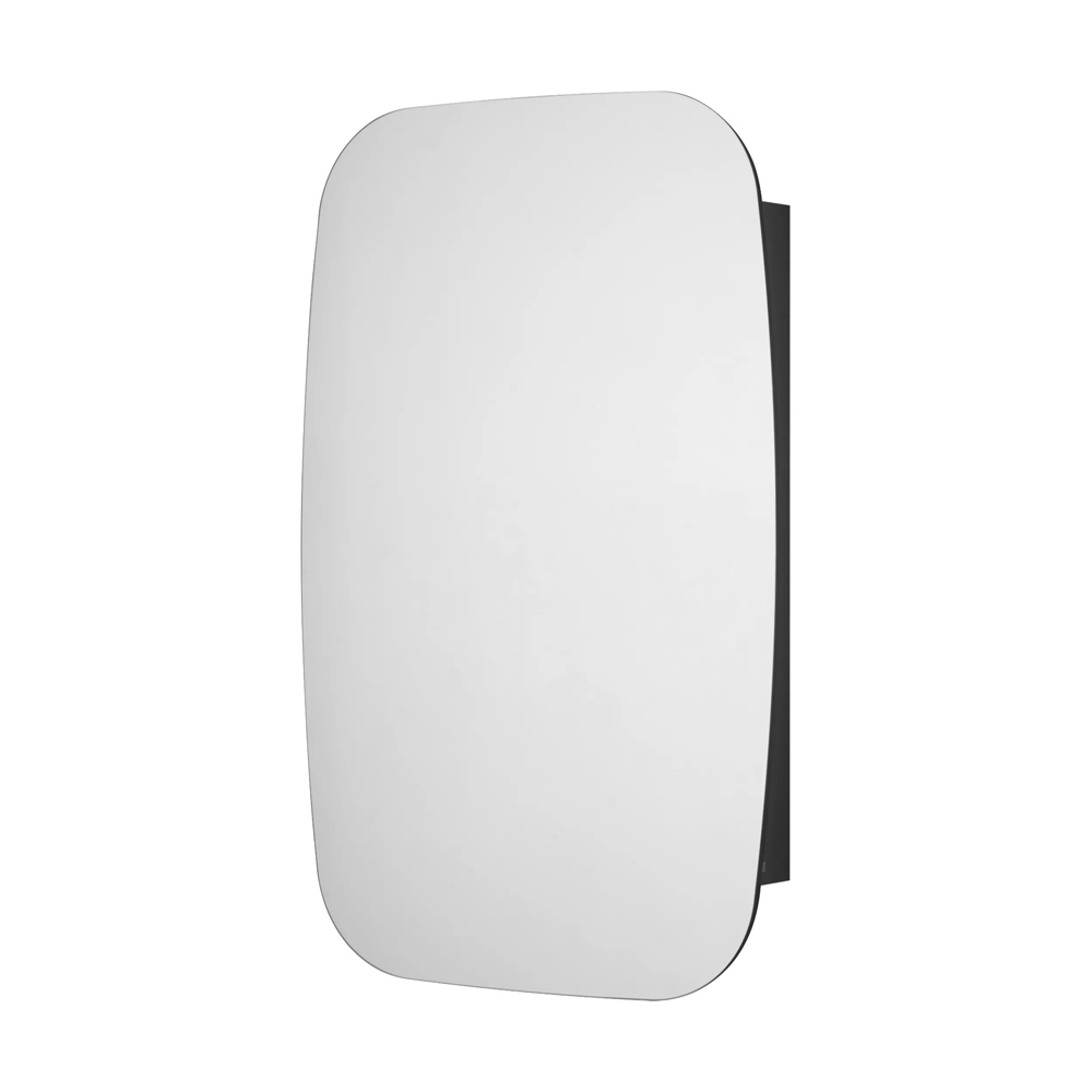 Зеркальный шкаф для ванной Акватон Сохо 60 графит левый зеркальный шкаф mixline сура 60х70 белый графит 4640030869534