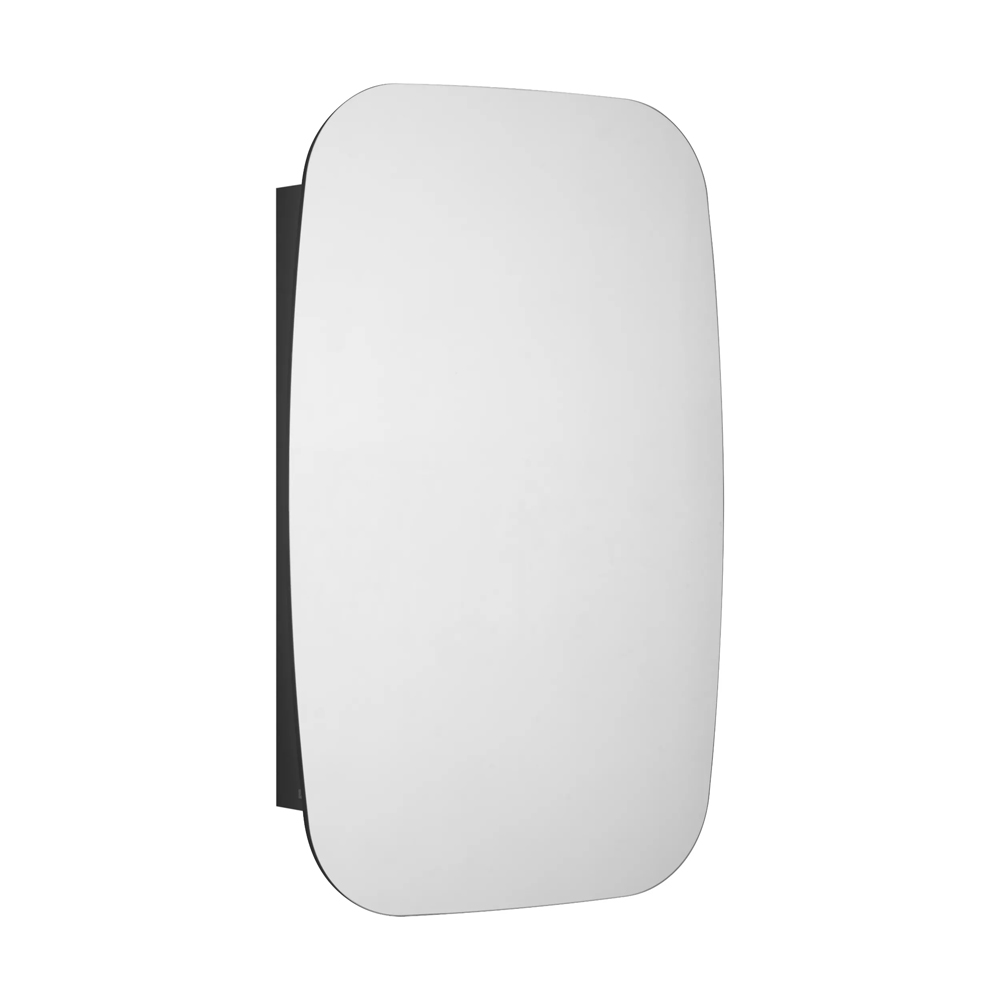 Зеркальный шкаф для ванной Акватон Сохо 60 графит правый зеркальный шкаф mixline сура 60х70 белый графит 4640030869534