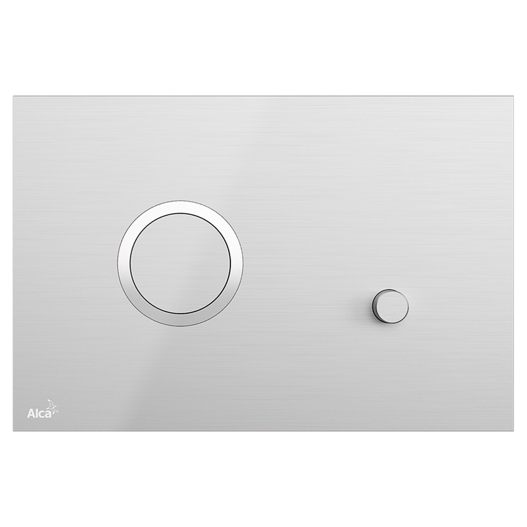 Кнопка для инсталляции AlcaPlast Sting-Inox хром кнопка для инсталляции alcaplast stripe white металл белый