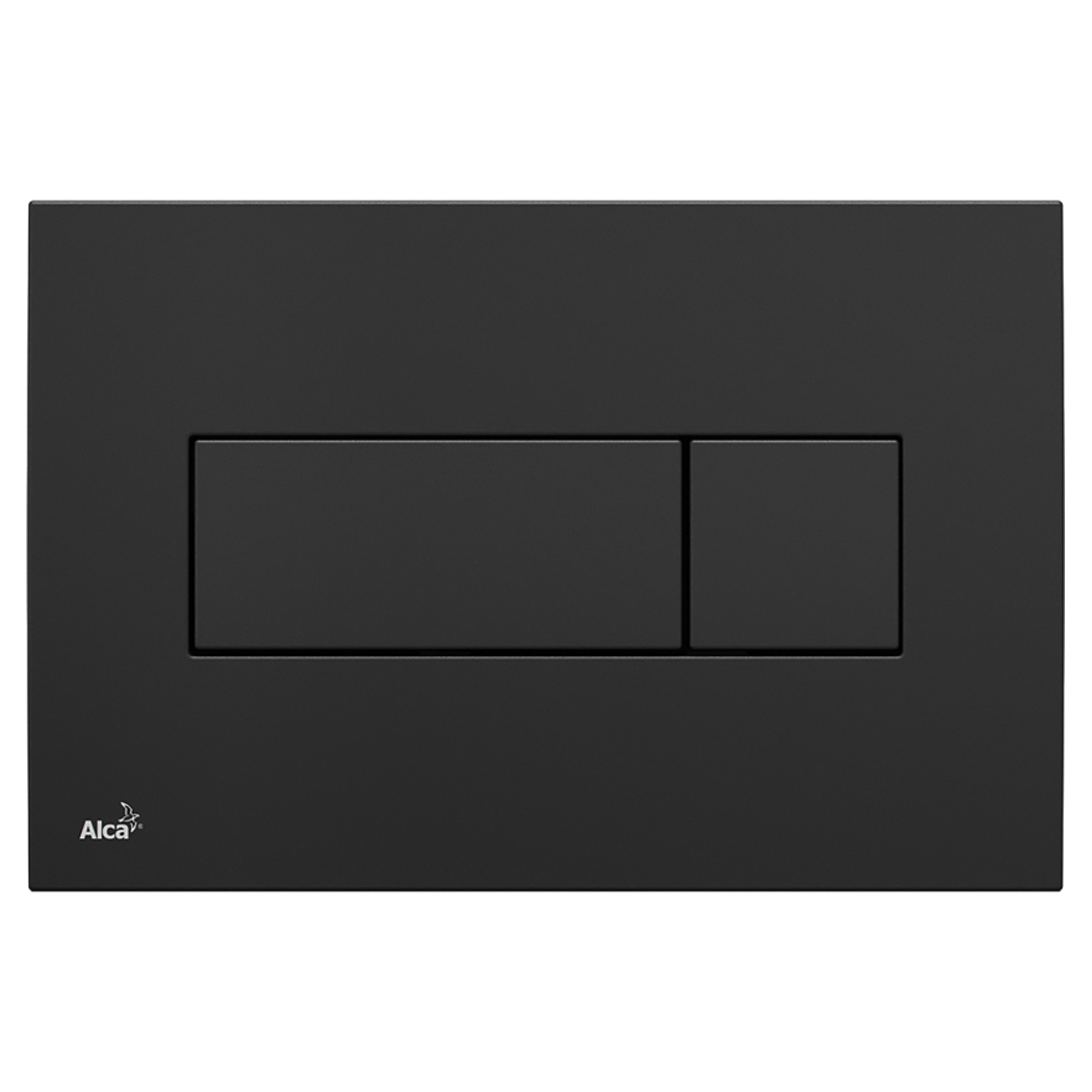 Кнопка для инсталляции AlcaPlast M378 черный кнопка для инсталляции tece tecesquare 9240801 белый нержавеющая сталь с покрытием против отпечатков пальцев
