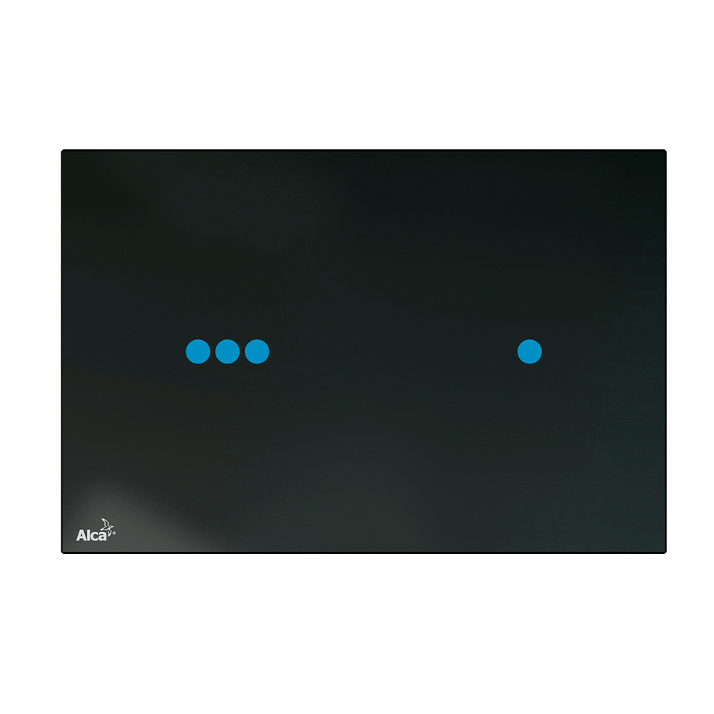 Кнопка для инсталляции AlcaPlast Night Light-3-Slim черная