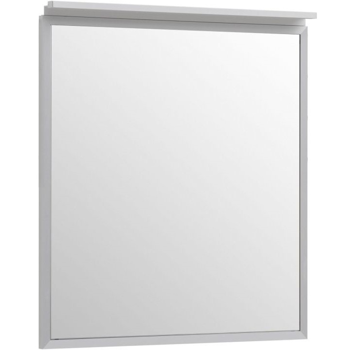 Зеркало для ванной Allen Brau Priority 1.31014.02 серебро браш зеркало мебелик васко в 61н венге серебро п0001862