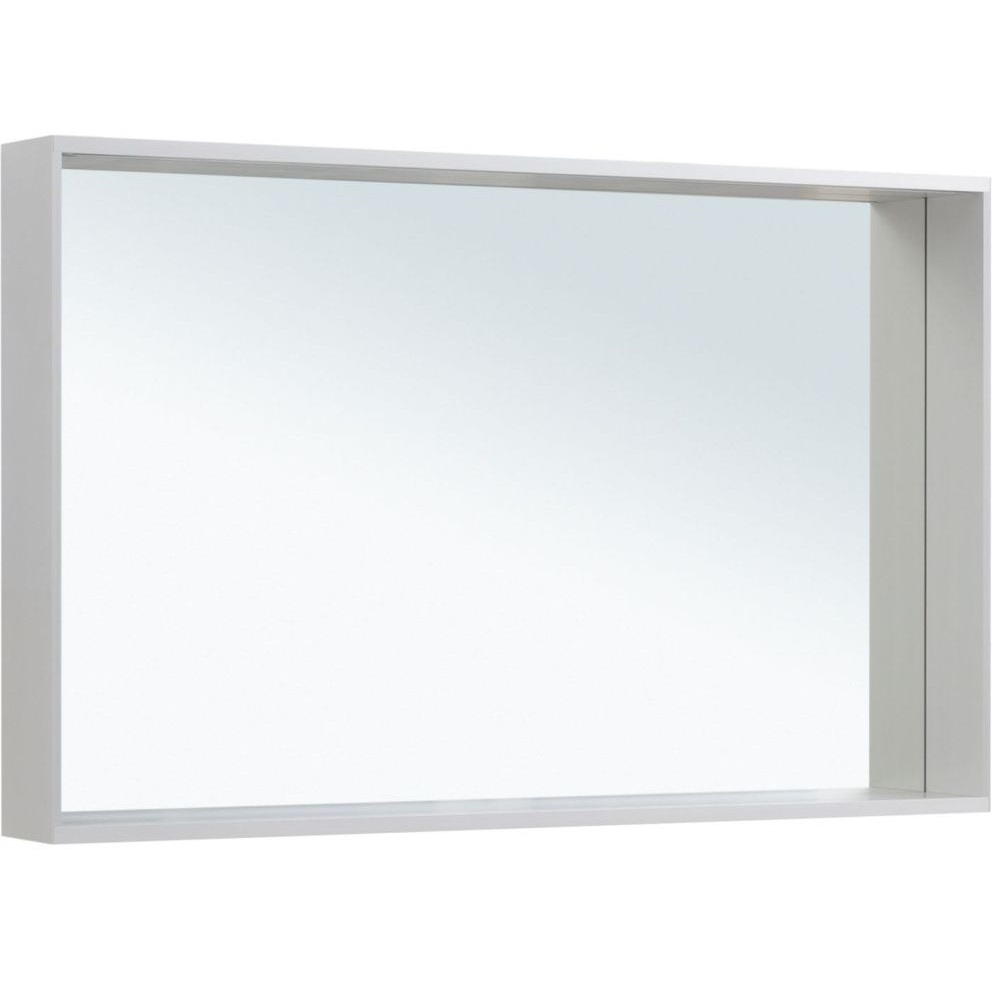 Зеркало для ванной Allen Brau Reality 1.32021.02 серебро браш зеркало мебелик васко в 61н венге серебро п0001862