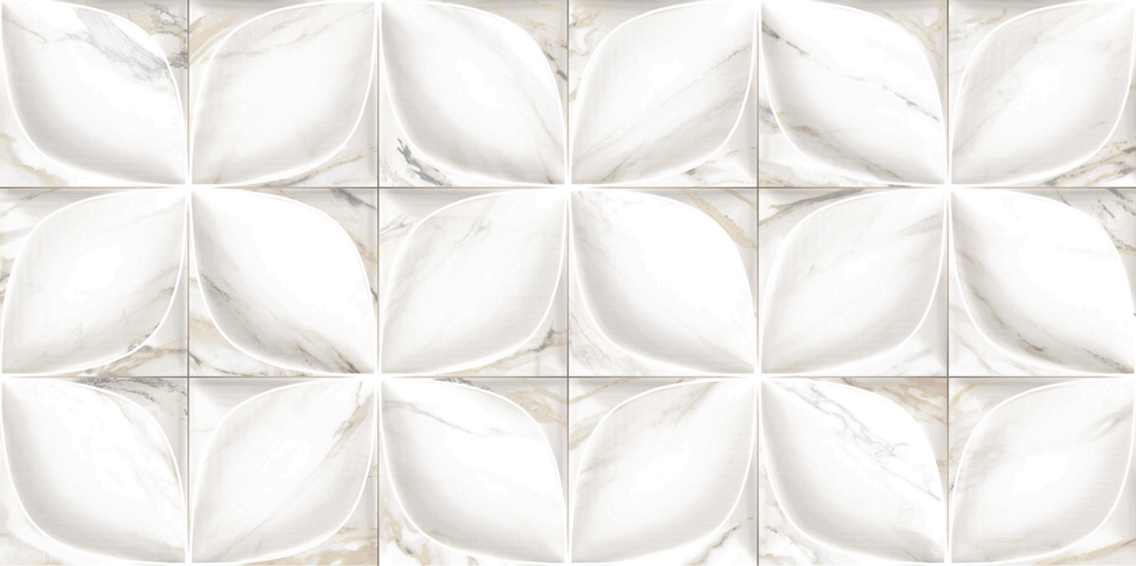 Настенная плитка Alma Ceramica Laura TWU09LAR014 Рельефная 24,9x50