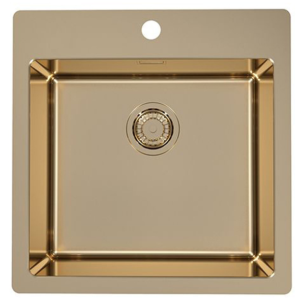 Кухонная мойка Alveus Pure Monarch 30 Bronze-90 Fs 51.5x52.5 кухонная мойка alveus form monarch 30 bronze 90 fi 51x51