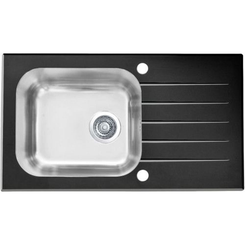 Кухонная мойка Alveus Vitro 20 78x43 Ral 9005-90 (черная) изолента эра c0036540 пвх 19ммх20м черная