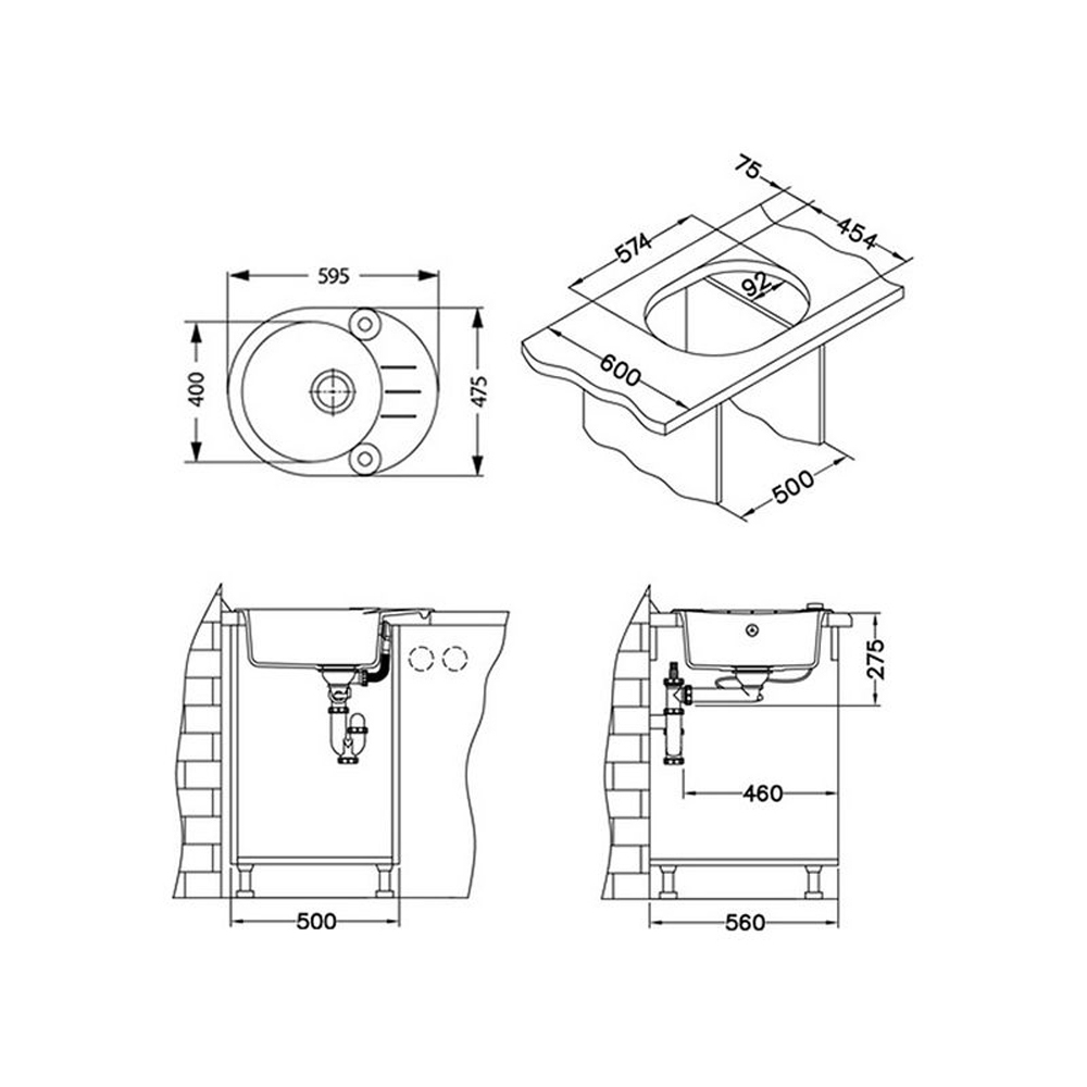 Размеры встраиваемой мойки. Мойка кухонная Alveus. Схема установки врезной мойки. Врезка кухонной мойки 500. Схема врезки мойки в столешницу на кухне.