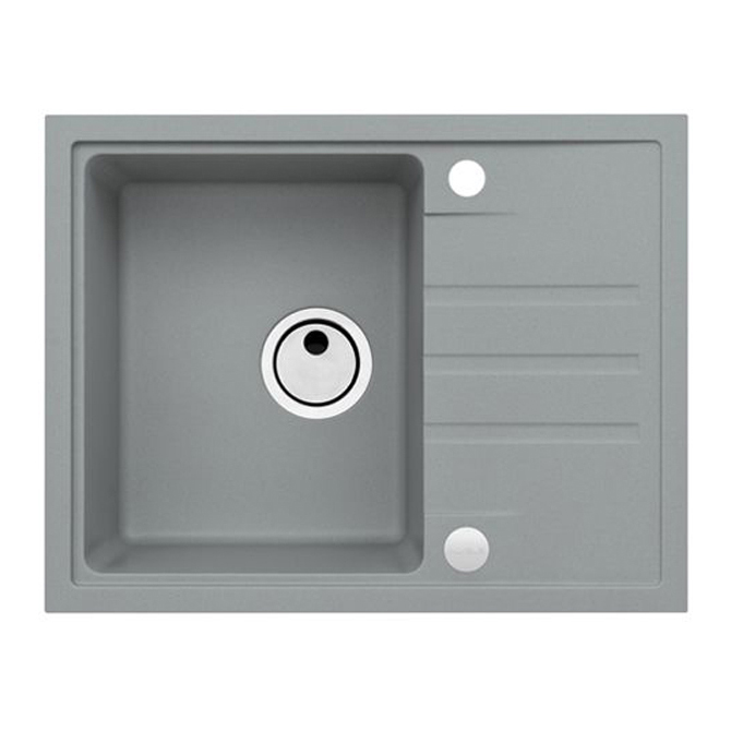 Кухонная мойка Alveus Intermezzo 30 Granital Concrete-G81 62x80