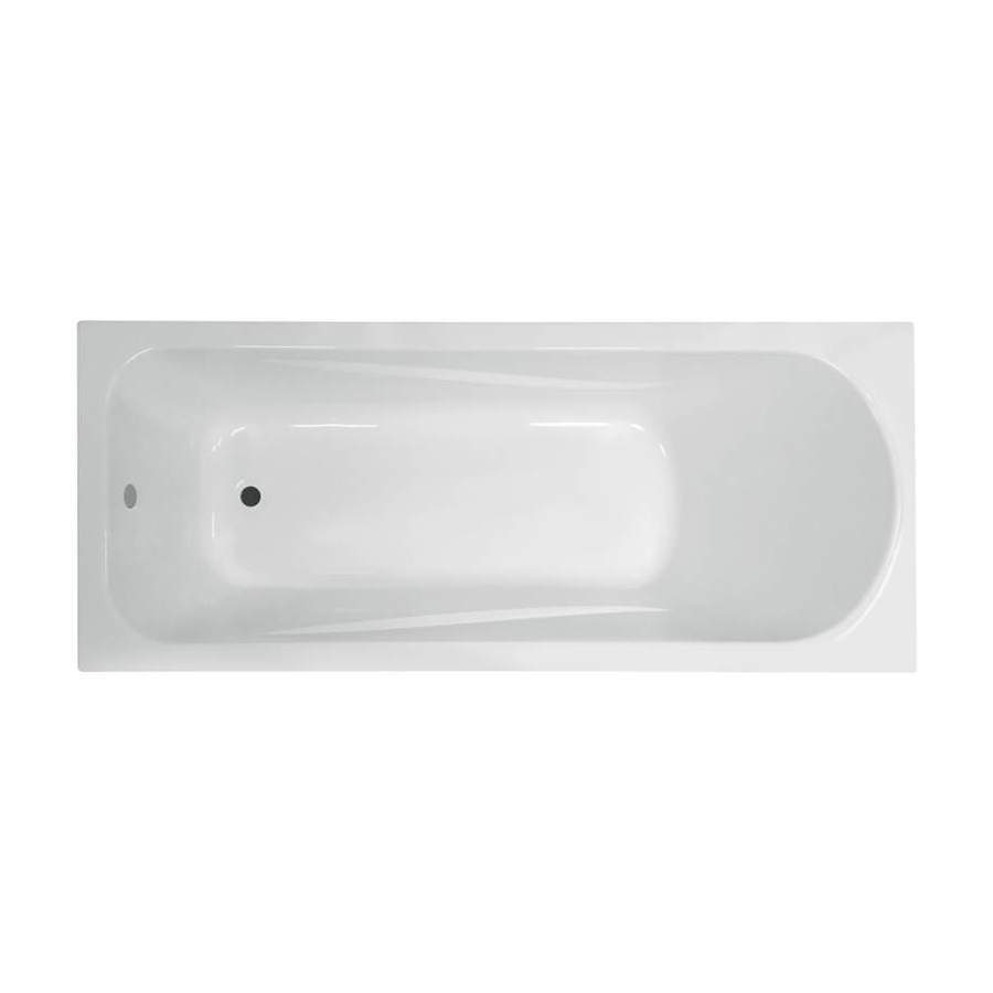Акриловая ванна Am.Pm Sense 170x70 A0 на каркасе, цвет белый W76A-170-070W-A+W76A-170-070W-R - фото 1
