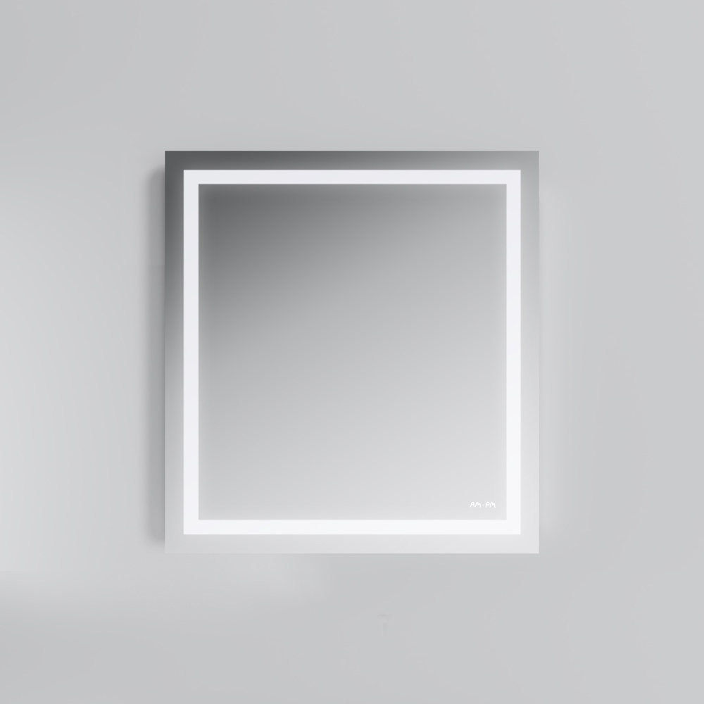 Зеркало для ванной Am.Pm Gem 65 с LED-подсветкой зеркало для ванной cersanit led 051 design pro 55