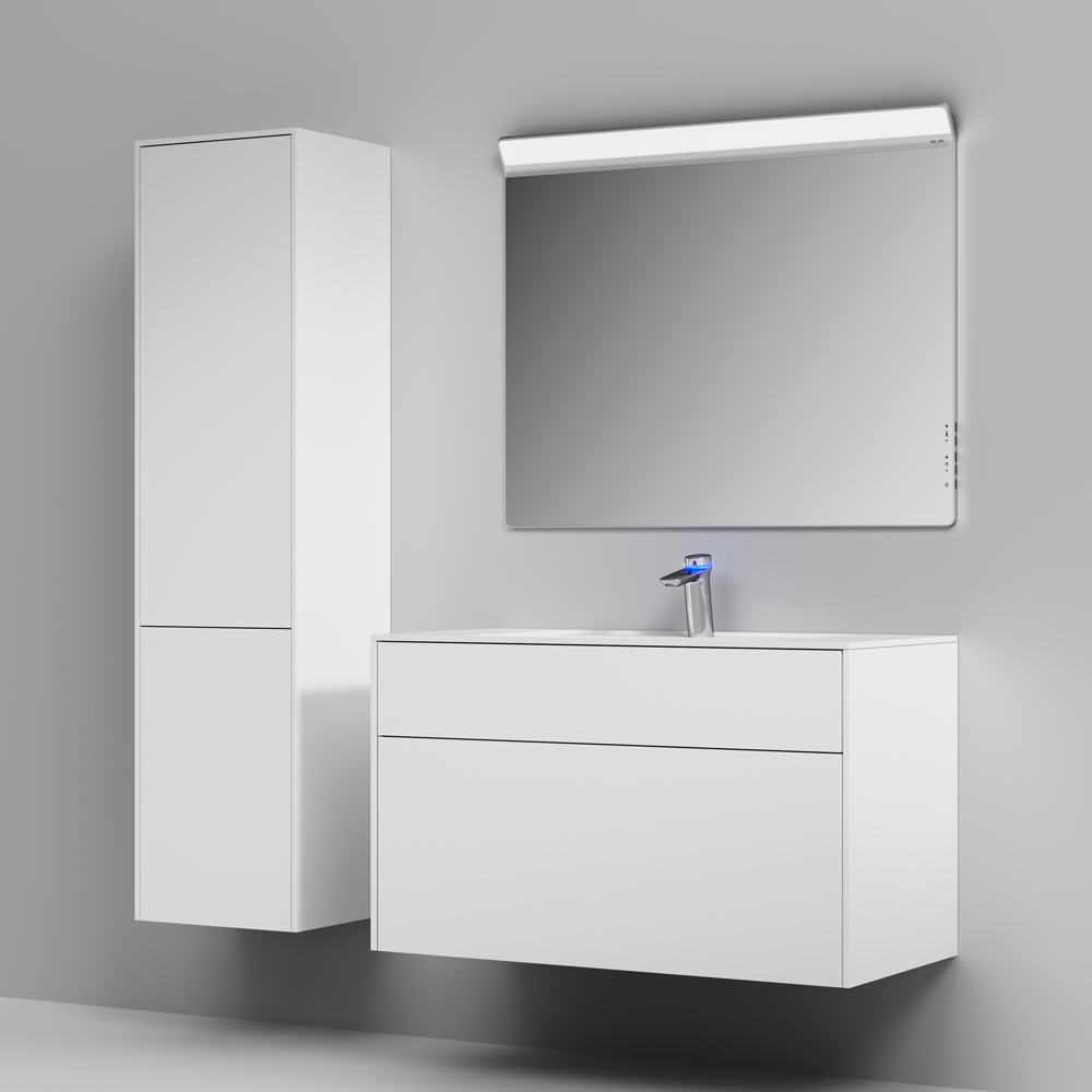 Мебель для ванной Am.Pm Inspire V2.0 100 белая матовая