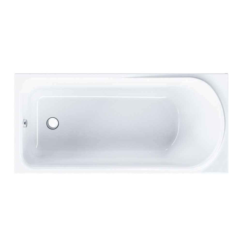Акриловая ванна Am.Pm Like 150х70 на каркасе, цвет белый W80A-150-070W-A+W80A-150-070W-R - фото 1