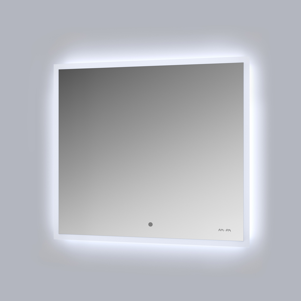 Зеркало Am.pm Spirit V2.0 80 с подсветкой, цвет без цвета (просто зеркальное полотно) M71AMOX0801SA - фото 1