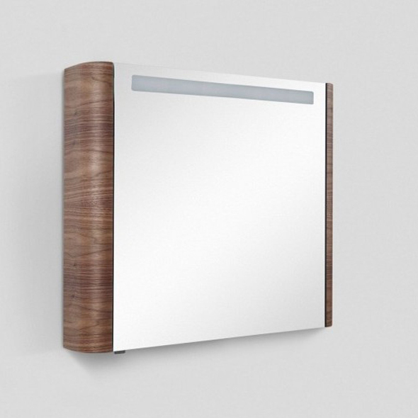Зеркальный шкаф для ванной Am.Pm Sensation 80 правый орех шкаф для одежды канц 700х350х1830 мм орех пирамидальный шк40 9
