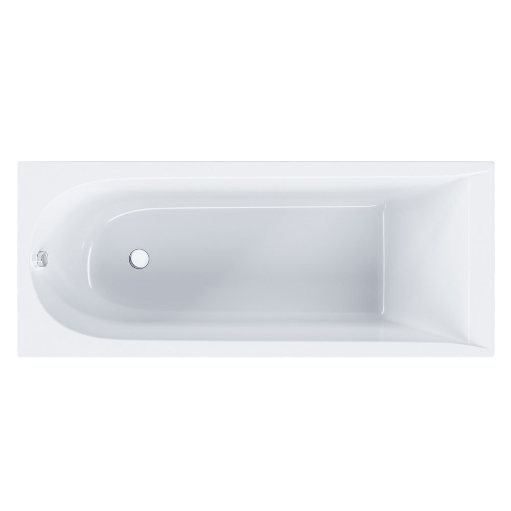 Акриловая ванна Am.Pm Spirit 170x75 на каркасе, цвет белый W72A-170-075W-A2+W72A-170-075W-R2 - фото 1