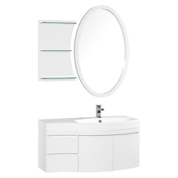 Комплект мебели для ванной Aquanet Опера 115 169418 правый