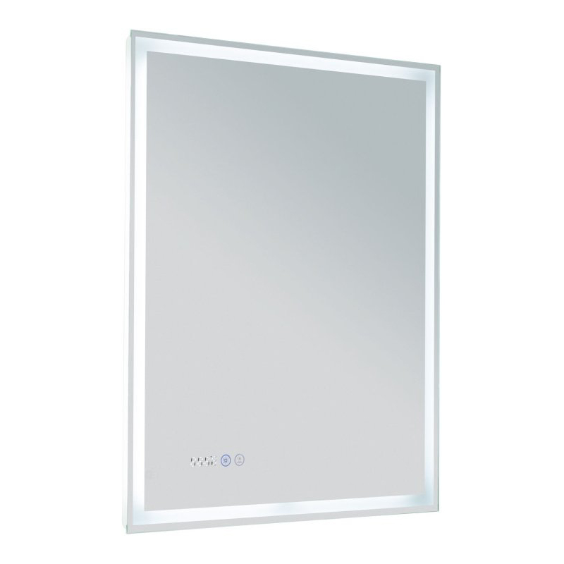 Зеркало для ванной Aquanet Оптима 60 288963 матовое, цвет белый - фото 1