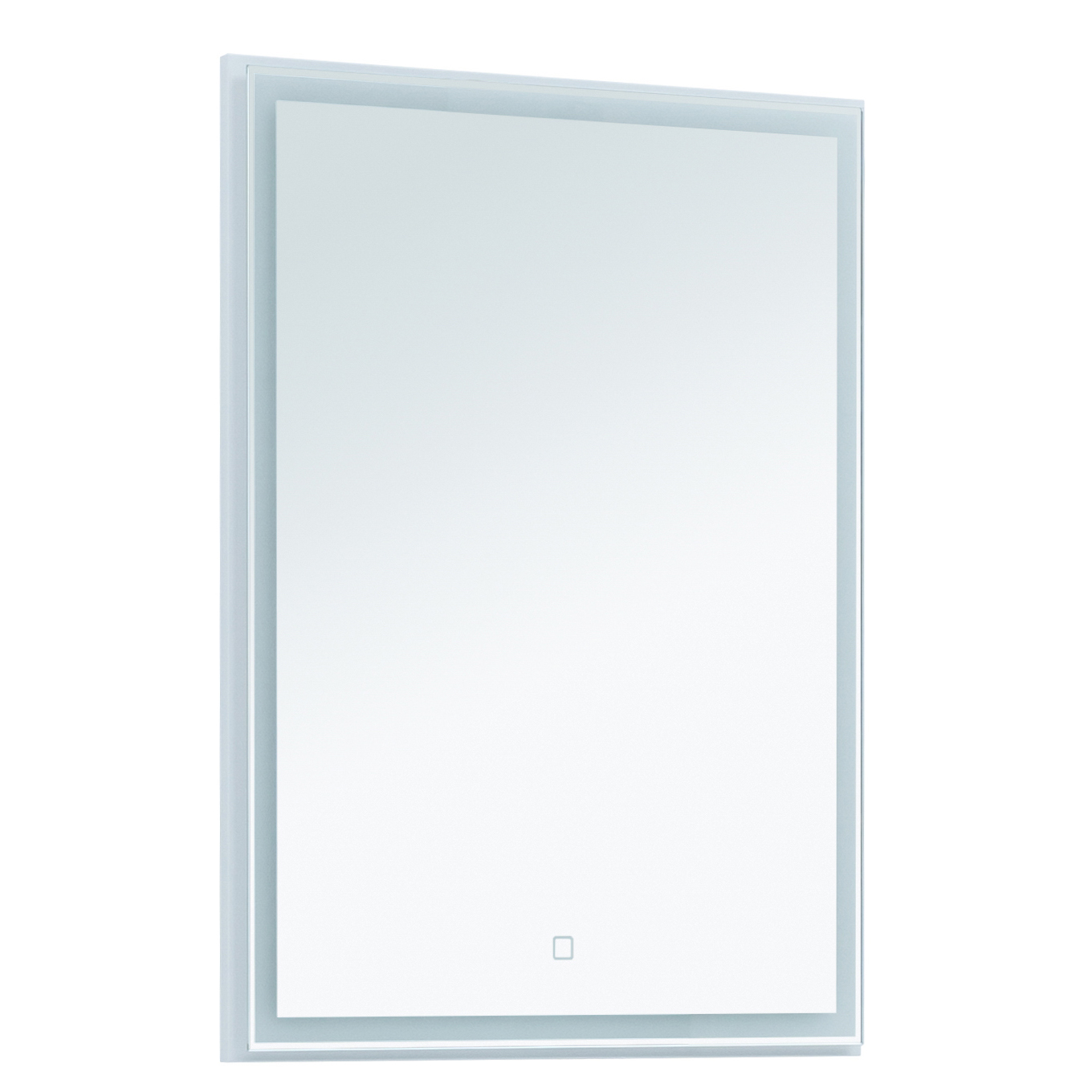 Зеркало для ванной Aquanet Nova Lite 60 белый глянец